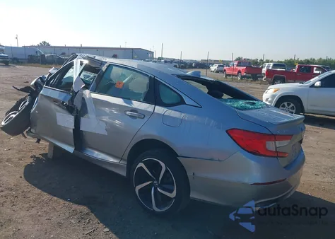 2020 Honda Accord Sport из США, поврежденный, VIN 1HGCV1F30LA150499